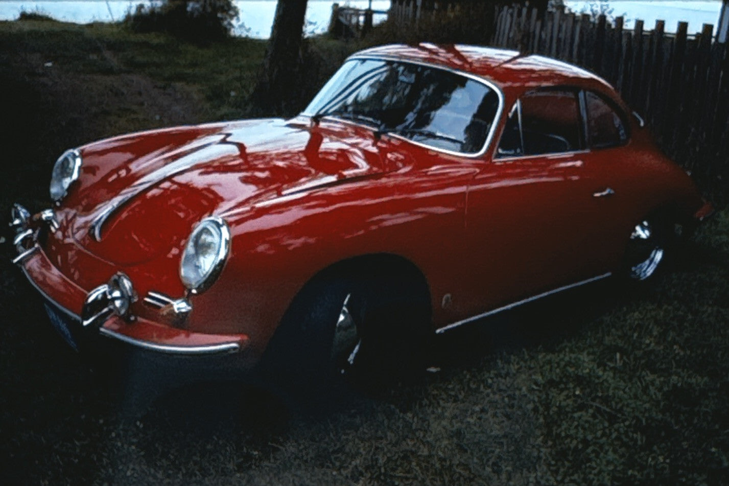 35MM Vintage Photo Slide Porsche 356 B Car Porsche 356B 1980