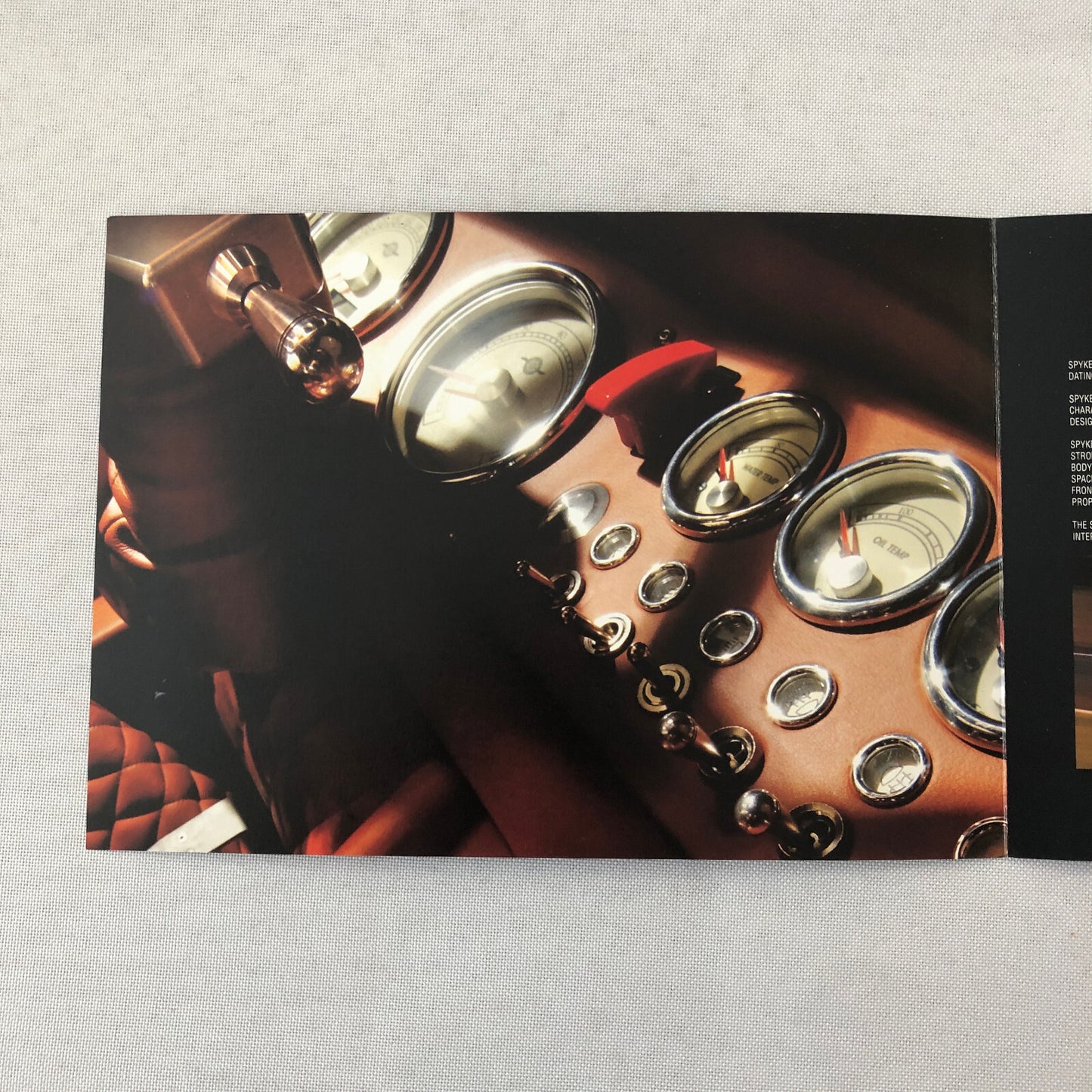 Spyker Car Sales Brochure Catalog C8 Double12 R S C8 Laviolette