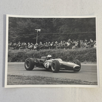 Vintage Racing Photo Photograph Denny Hulme Brands Hatch Grand Prix 1966 Brabham