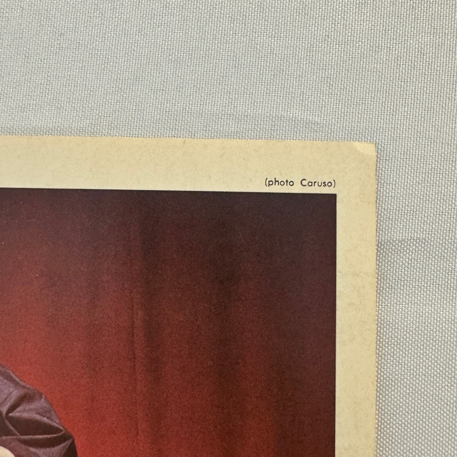 Vintage Wrestling Print Insert Tokio Joe Tokyo Joe Quebec French 1973