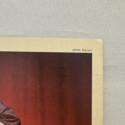 Vintage Wrestling Print Insert Tokio Joe Tokyo Joe Quebec French 1973