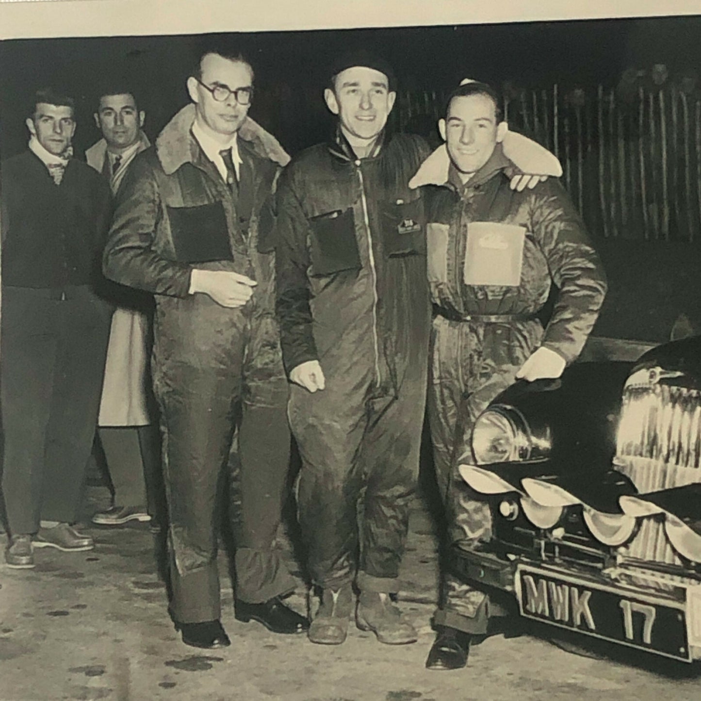 Vintage Monte Carlo Rally Photo Photograph Stirling Moss Sunbeam Talbot 90 1953