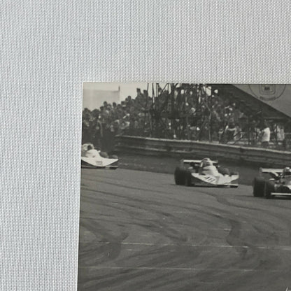 Vintage 1976 Formula 2 F2 Thruxton Grand Prix Racing Photo Photograph Cars 