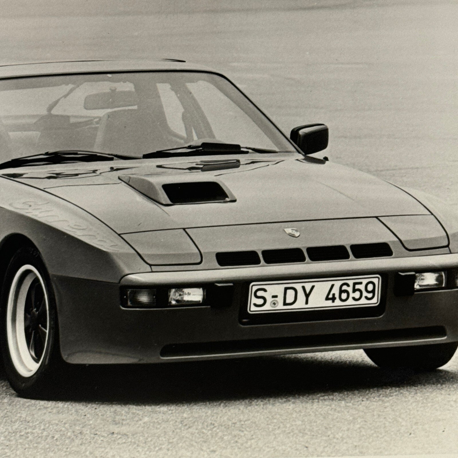 Porsche 944 Car Factory Press Photo Photograph Widebody Kit