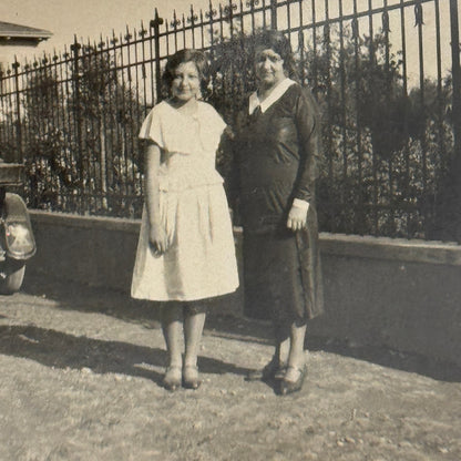 Vintage Car Automobile Photo Photograph Print Women
