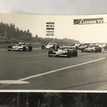 1981 Honda Formula 2 Racing Press Photo Photograph Mantorp Park Sweden 