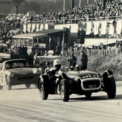 Vintage Racing Photo Photograph Print Motorsport Austin Healey and Other Cars