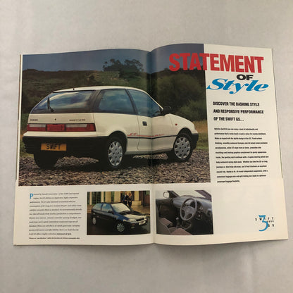 1994 Suzuki Sales Brochure Catalog Capuccino Vitara Swift Samurai Supercarry