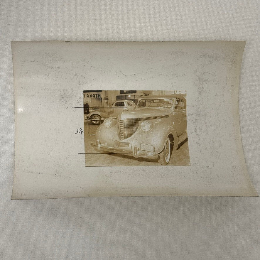 Vintage 1938 DeSoto Car Photo Photograph Print