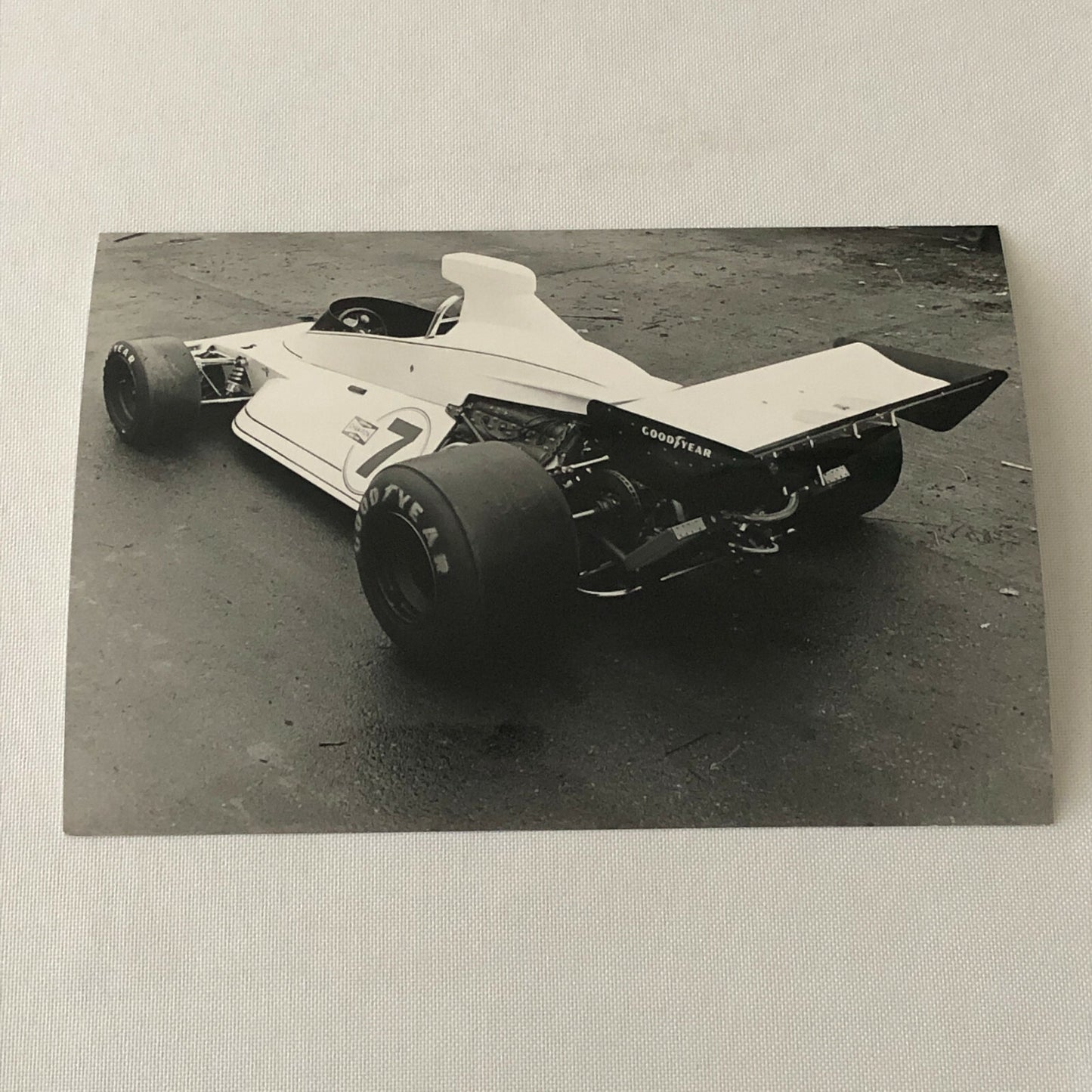 Vintage Brabham Racing Race Car Photo Photograph 