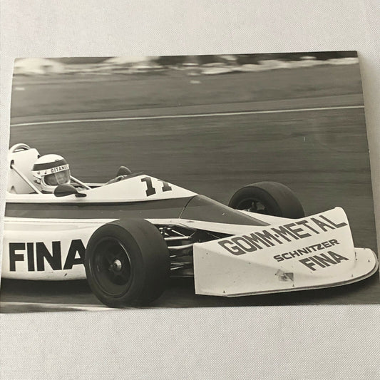 Vintage 1975 Formula 2 F2 Racing Photo Photograph Nogaro Grand Prix Jaussaud