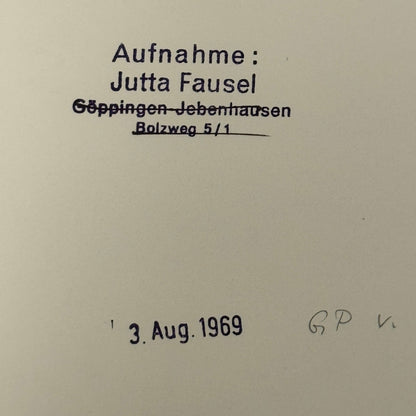 Vintage Racing Photo 1969 German Grand Prix Jackie Stewart Motorsport Photograph