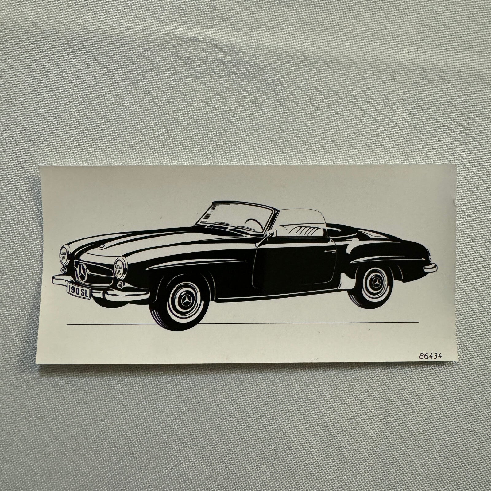 Vintage Mercedes 190SL 190 SL Roadster Hardtop Photo Photograph Lot 5x