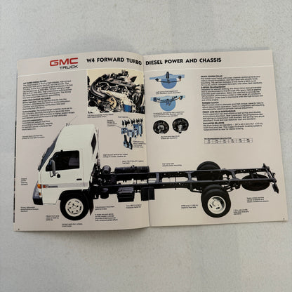 GMC Truck Sales Brochure Catalog W4 W7 W7HV 1987 1988 Vintage