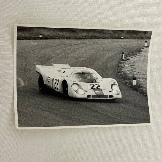 Vintage Porsche 917 Racing Photo Photograph Foto Hruby