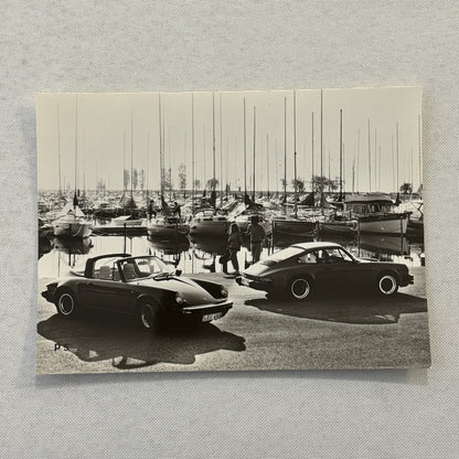 Porsche 911 Car Factory Press Photo Photograph Porsche 911 Targa Carrera 1982