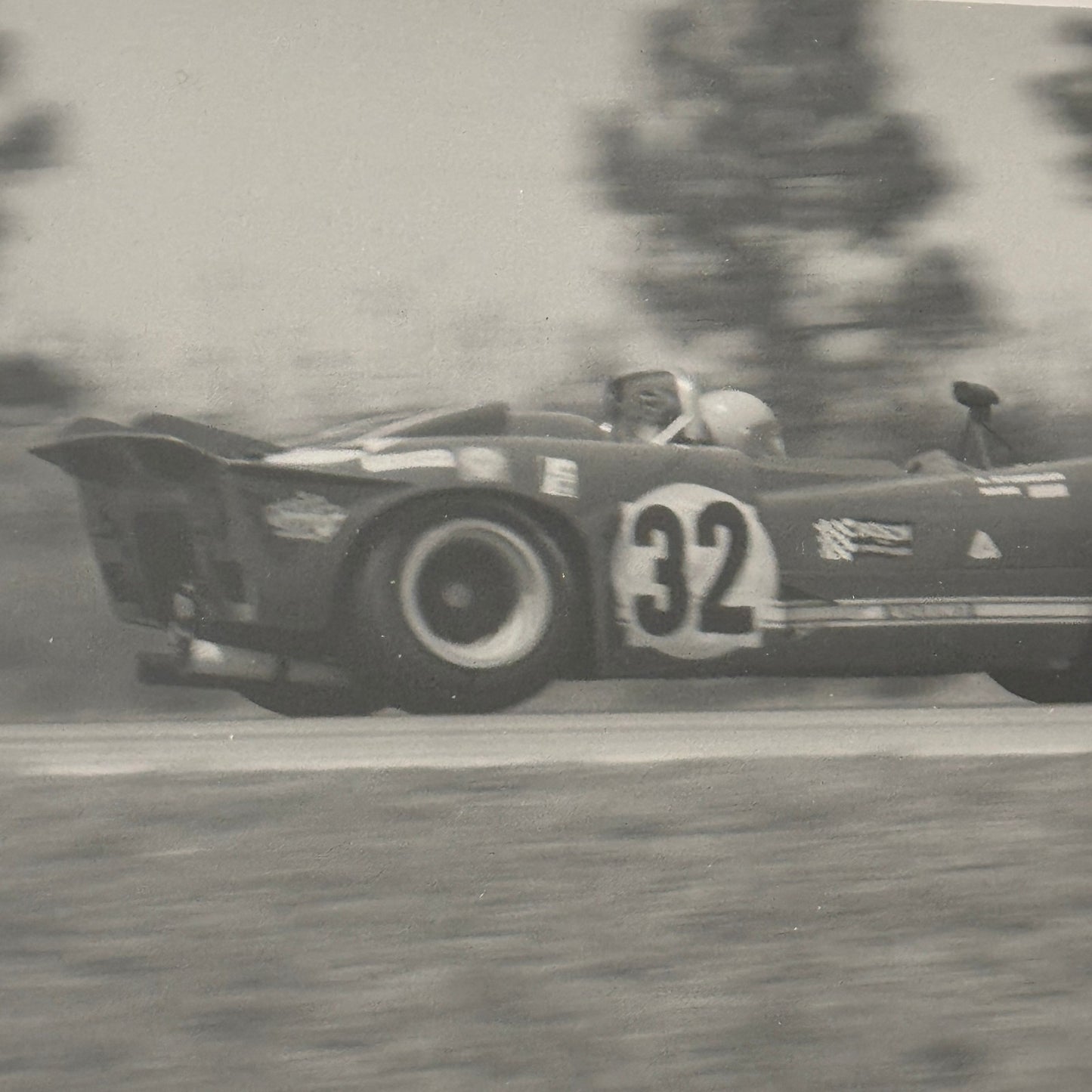 Vintage Racing Photo Photograph 1970 Sebring