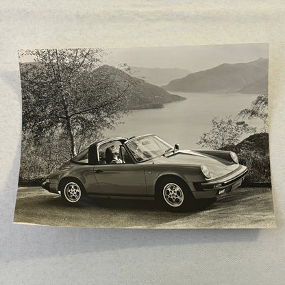 Porsche 911 Carrera Targa Car Factory Press Photo Photograph Werkfoto German