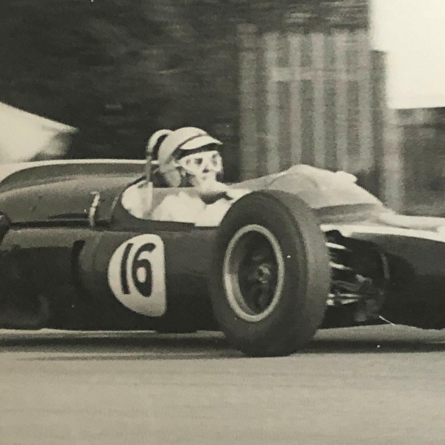 Vintage Racing Car Photo Photograph Print - Tag RE302