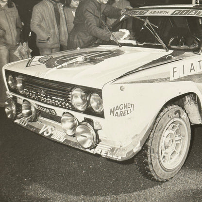 1980 Rallye Monte Carlo Press Photo Photograph DPPI Fiat Ritmo Abarth Car