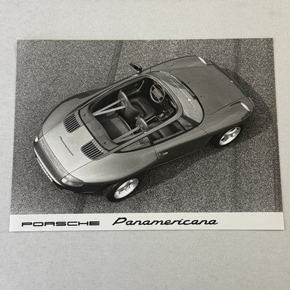 Porsche Panamericana Concept Car Prototype Factory Press Photo Photograph Print