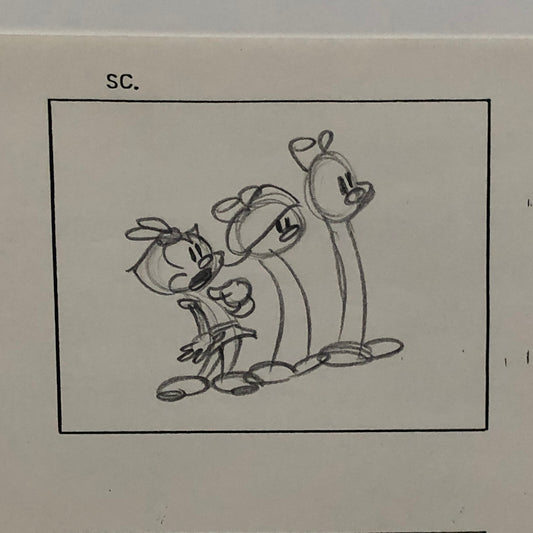 ANIMANIACS Animation Storyboard Illustration Drawing Sketch Story Board Art