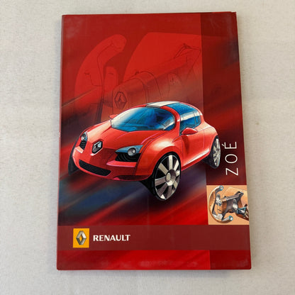 2005 Renault ZOE Concept Car Prototype Press Kit Brochure Photo CD GERMAN