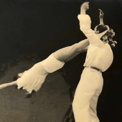 Vintage Circus Rollerskating Roller Skate Act Photo Photograph The Blizzards