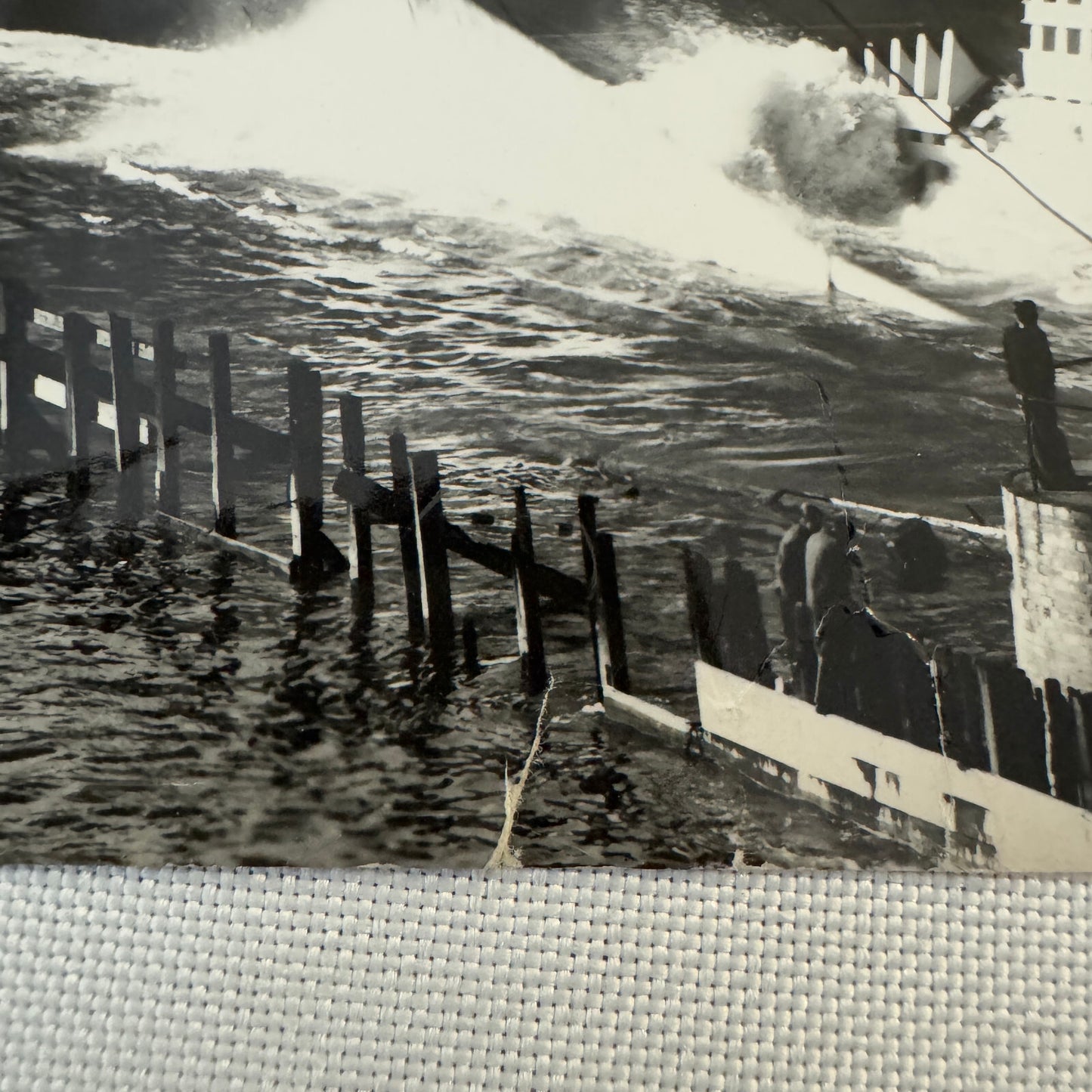 Vintage British Boat Ship Photo Photograph Print RMS Orcades