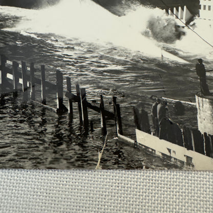 Vintage British Boat Ship Photo Photograph Print RMS Orcades