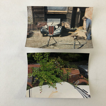Vintage Delahaye Car Barn Find Junk Yard Part Photo Photograph Lot of 12