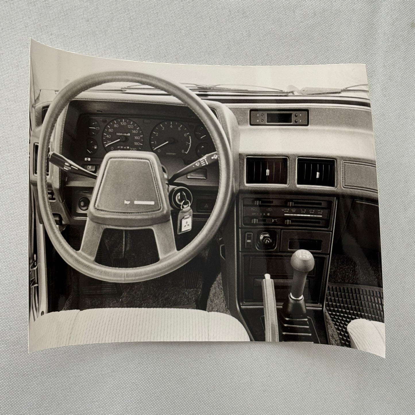 Vintage Mitsubishi Car Press Kit Photos Brochure Galant Lancer Turbo Colt GERMAN