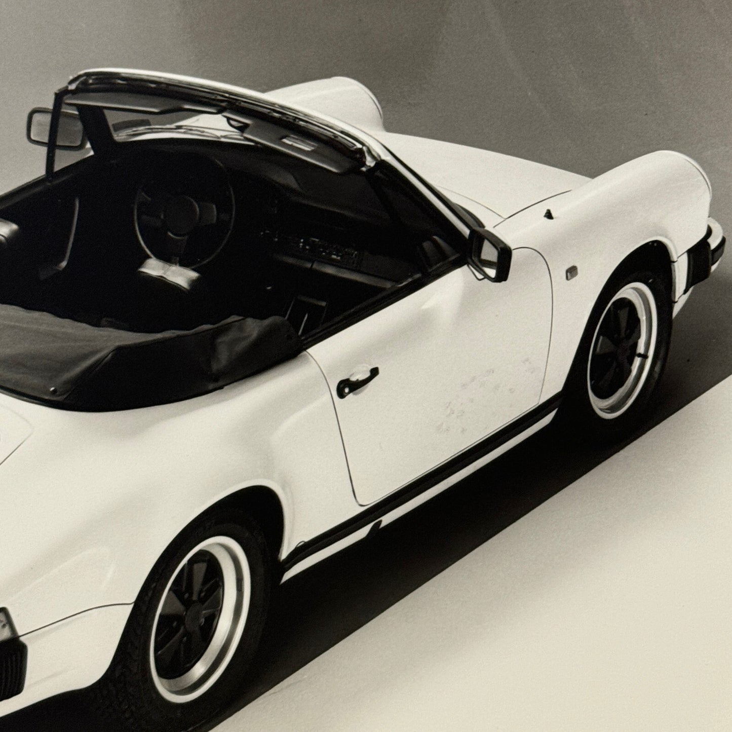 Porsche 911 SC Cabriolet Convertible Car Factory Press Photo Photograph