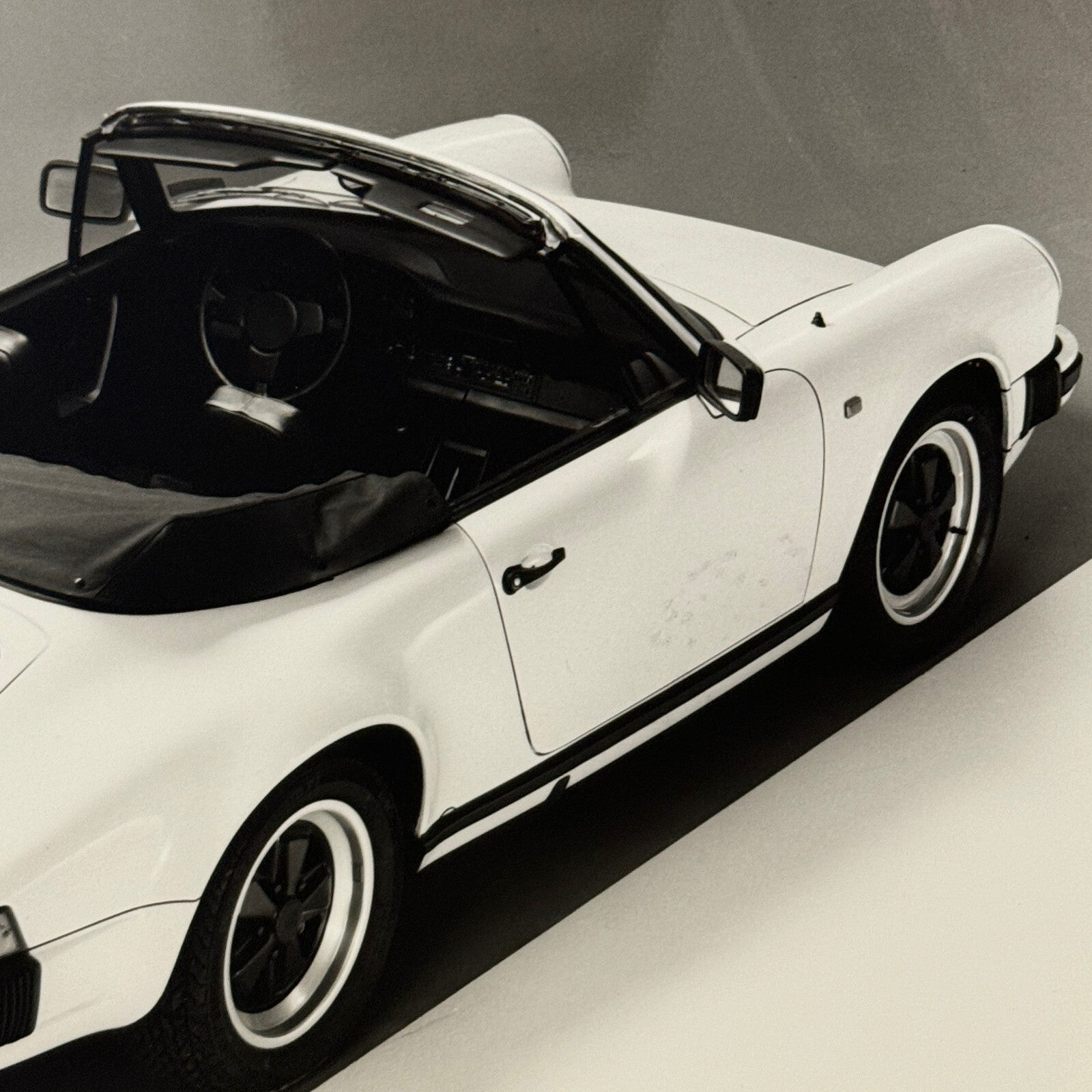 Porsche 911 SC Cabriolet Convertible Car Factory Press Photo Photograph