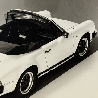 Porsche 911 SC Cabriolet Convertible Car Factory Press Photo Photograph