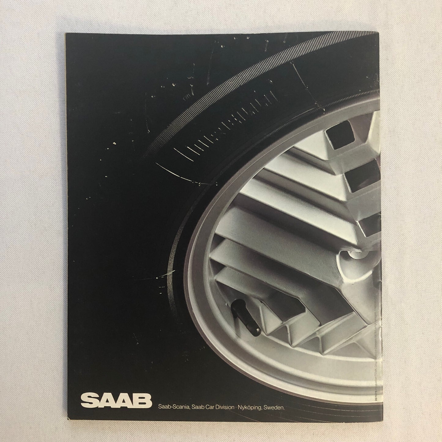 1978 Saab Turbo Car Automobile Sales Brochure Catalog