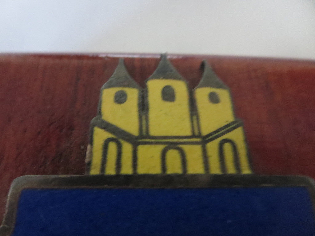 Vintage St Christoffel Tilburgsche Automobiel Club St Christoper Badge Emblem 