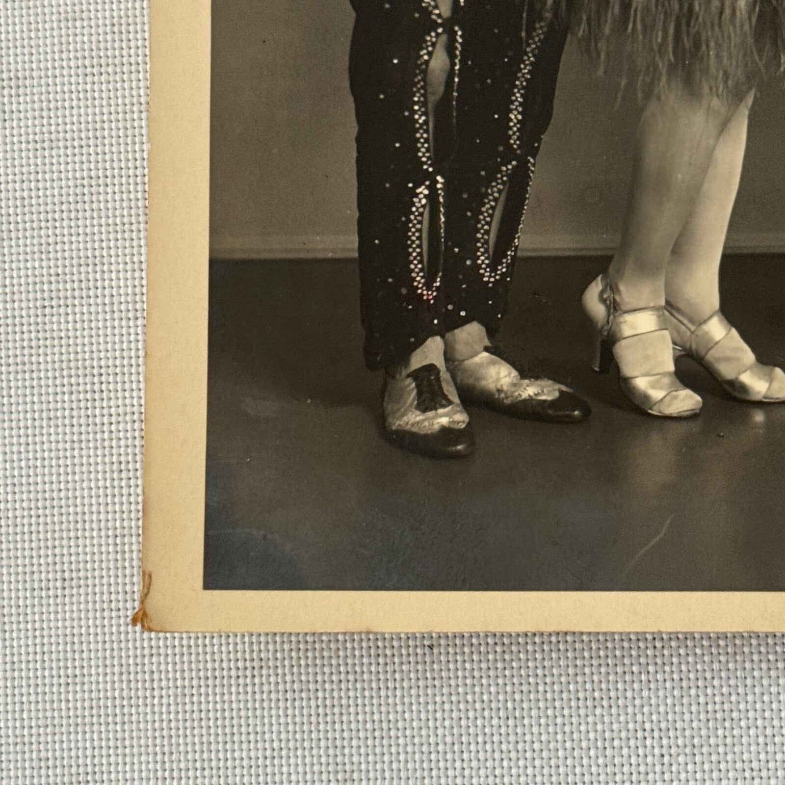 Vintage Circus Acrobat Balancing Act Photo Photograph Fiochi Sisters Paolo