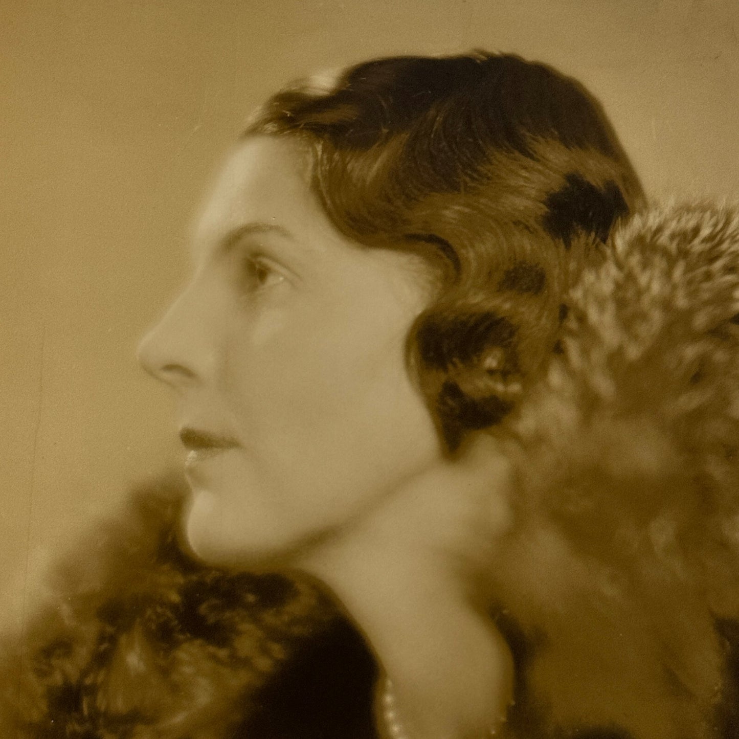 1934 Press Photo Photograph Print Wife of Dutch Envoy Diplomat Netherlands