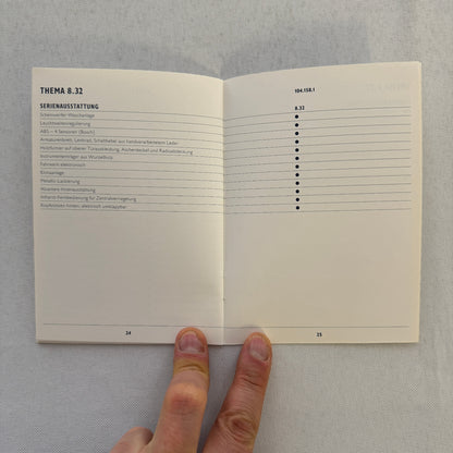 1990 Lancia Thema Technical Data Price List Brochure European German 8.32 Wagon