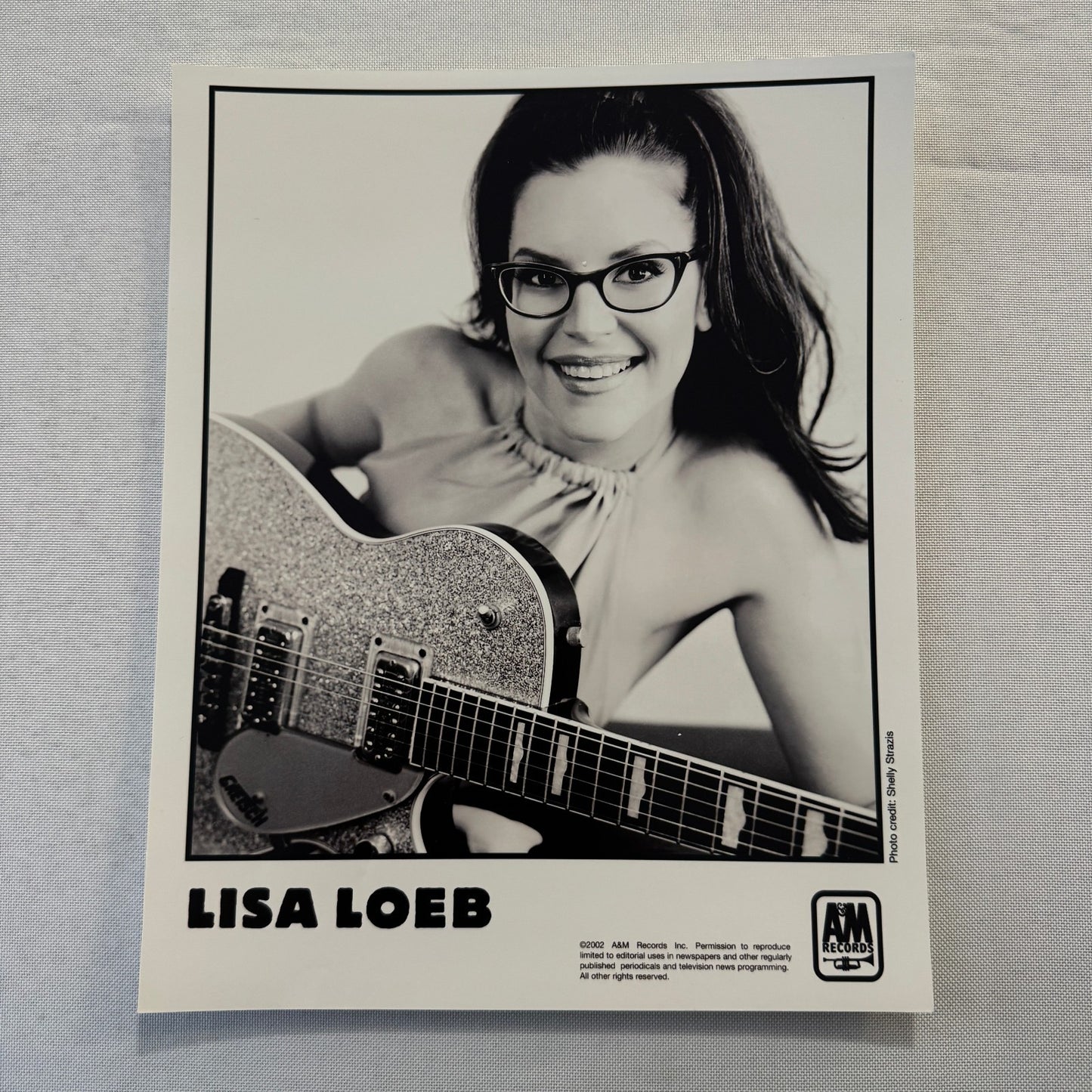 Lisa Loeb Music Publicity Press Photo Photograph 2002