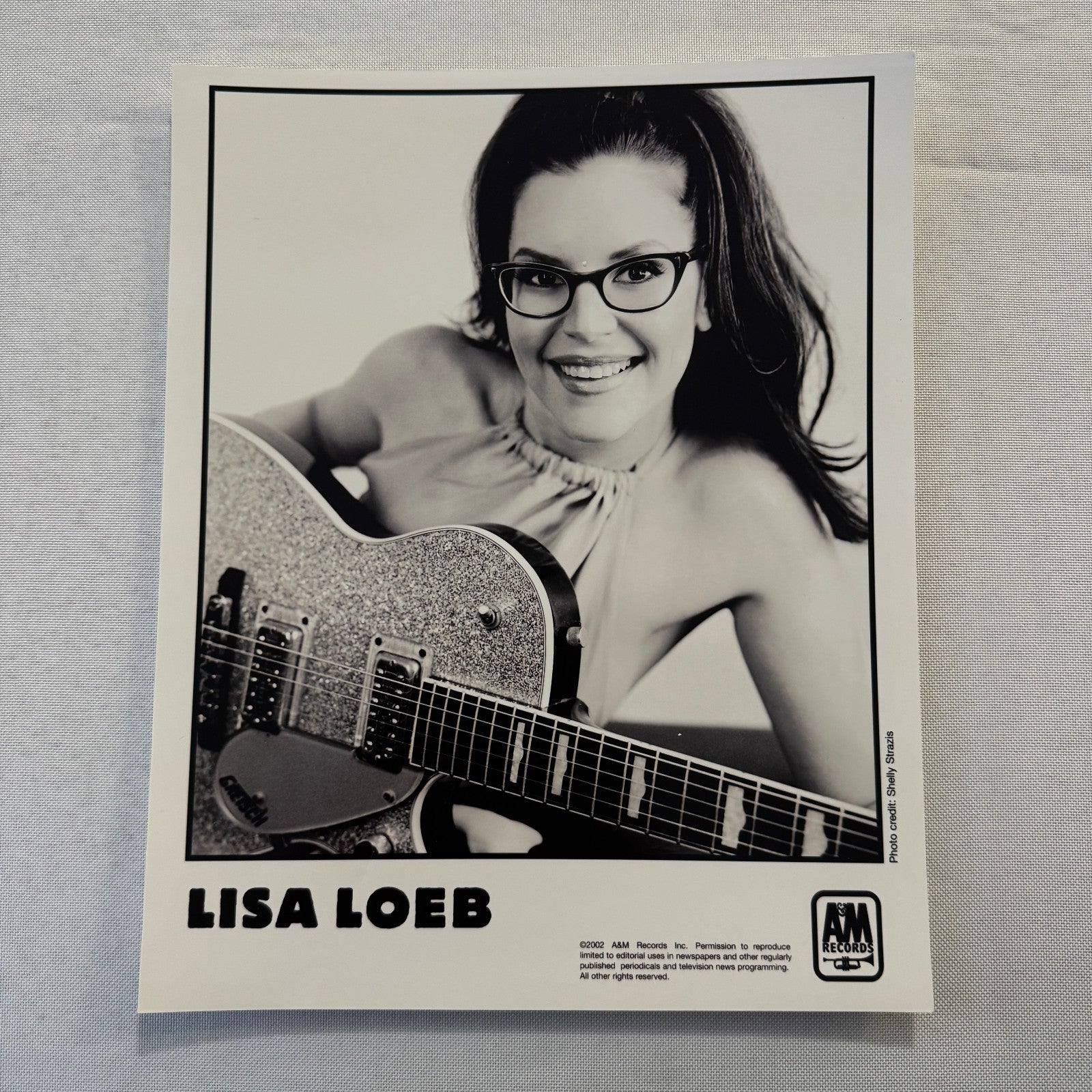 Lisa Loeb Music Publicity Press Photo Photograph 2002