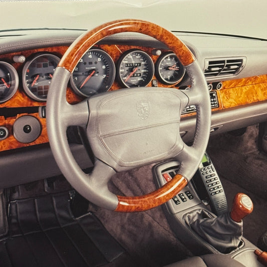 1994 Porsche Exclusive Program Custom Interior Factory Photo Photograph Werkfoto