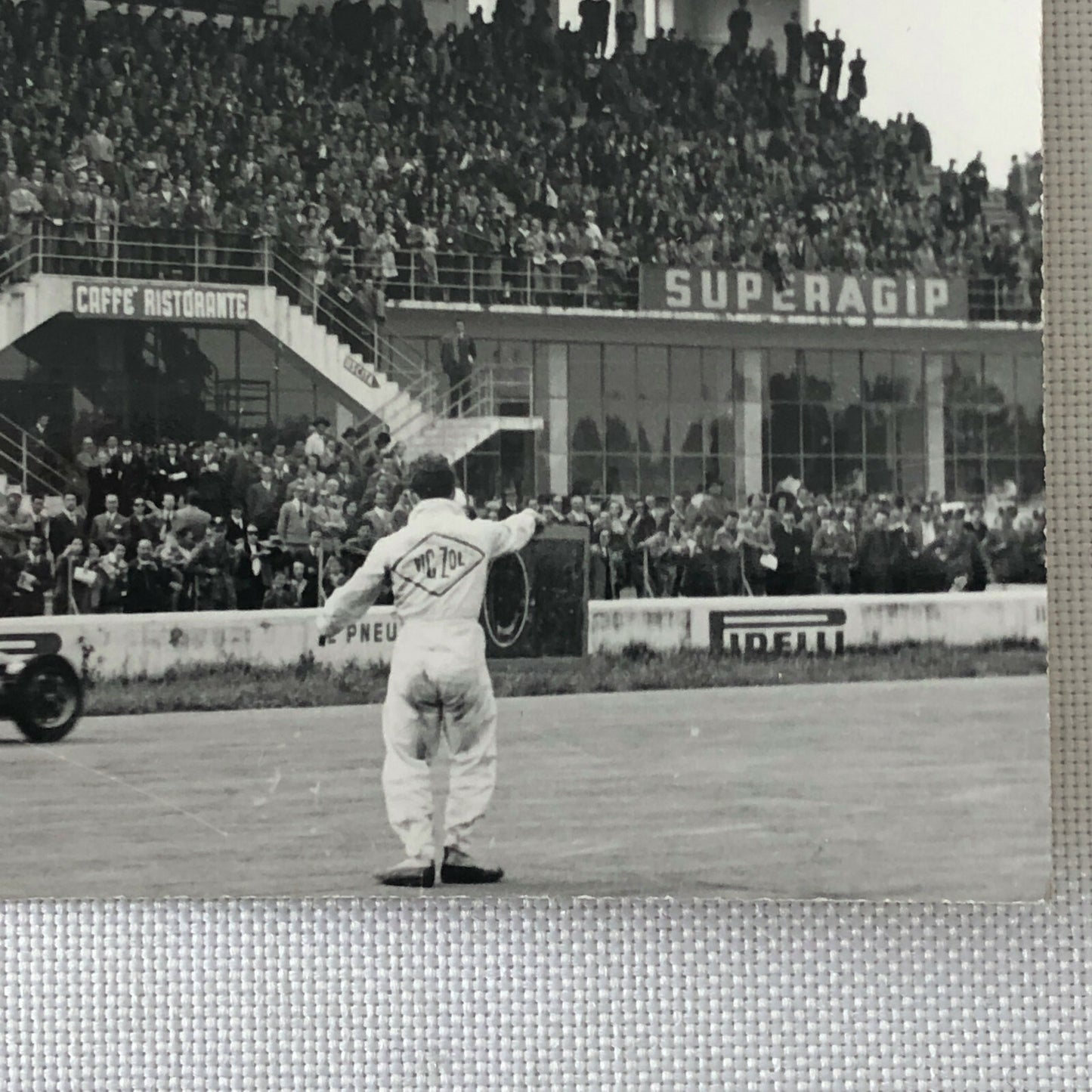 1951 Stirling Moss Racing Photo Photograph Motorsport Race