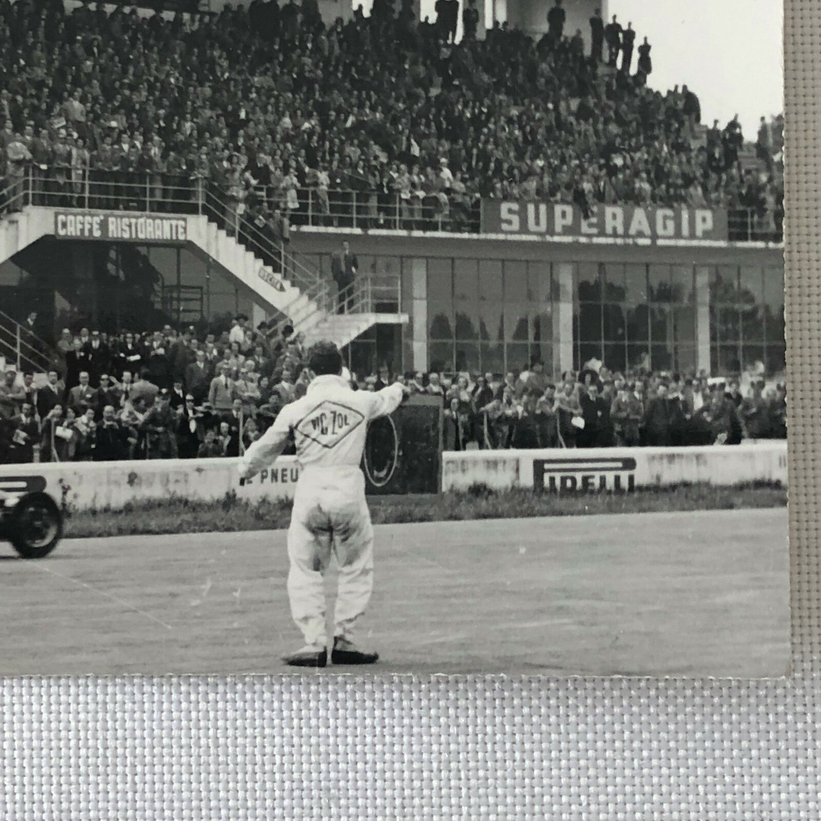 1951 Stirling Moss Racing Photo Photograph Motorsport Race