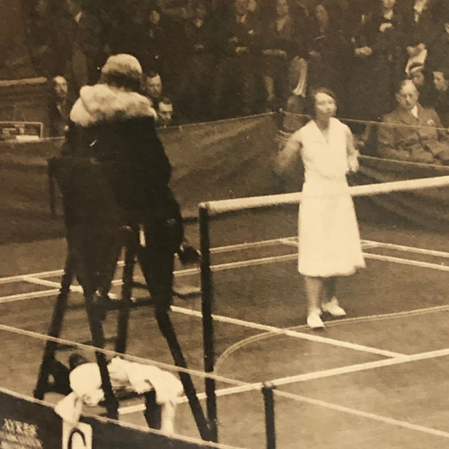 Press Photo Photograph Ladies Badminton Championship 1934 London Westminster