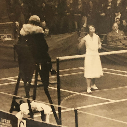 Press Photo Photograph Ladies Badminton Championship 1934 London Westminster