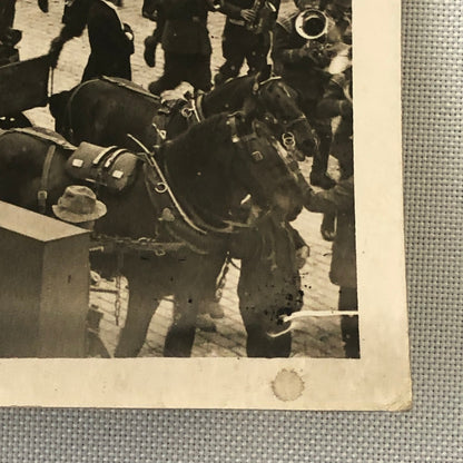 Press Photo Photograph I Was a Spy Movie Film Set 1933 Cars People Buildings