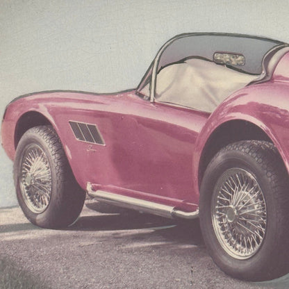 Vintage Sbarro Kit Car Concept Car Photo Photograph Franco Sbarro Roadster