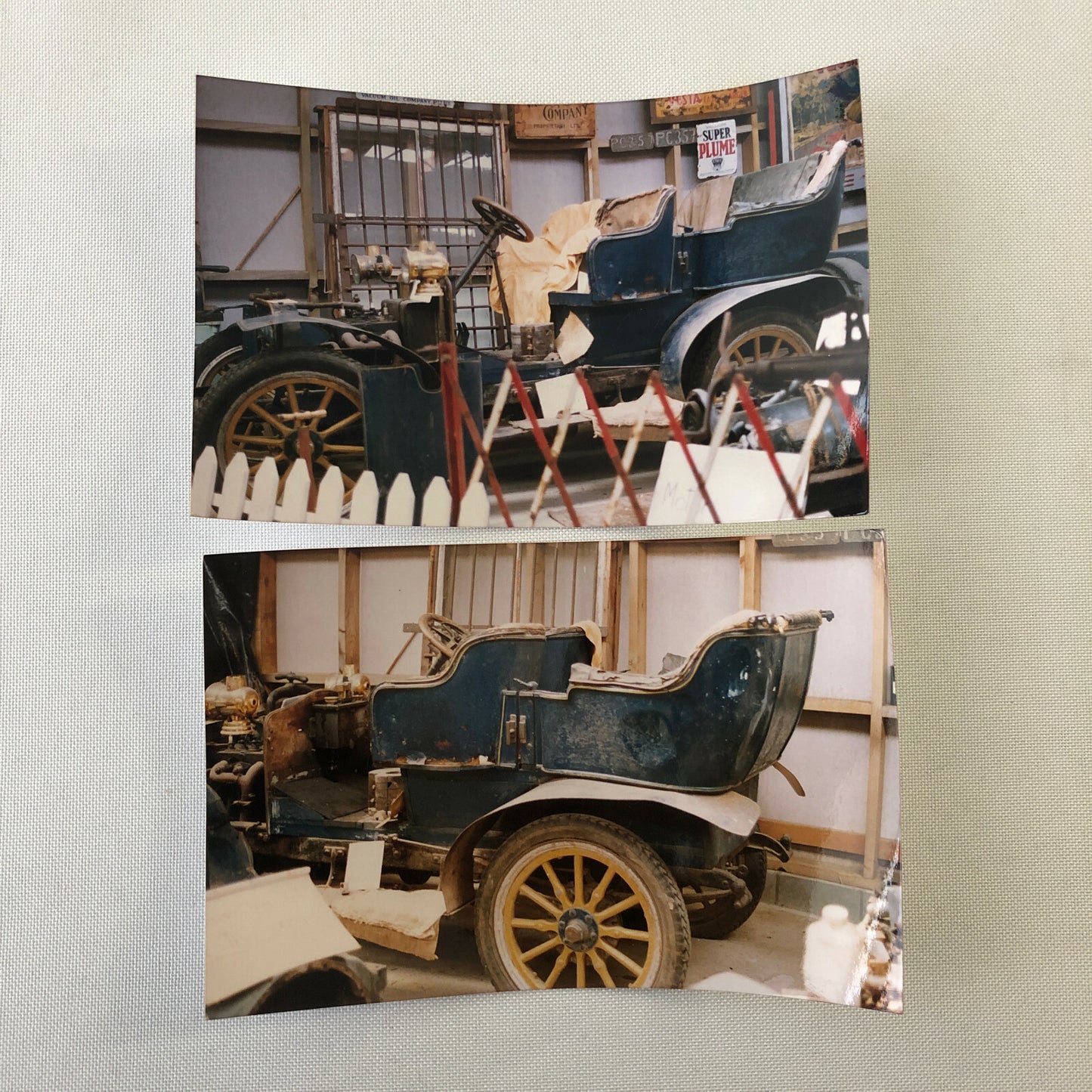 Vintage Darracq Barn Find Junk Yard Car Part Photo Photograph Lot of 18